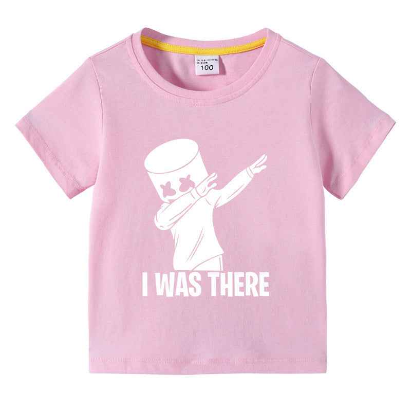 Children's summer short sleeved T-shirt