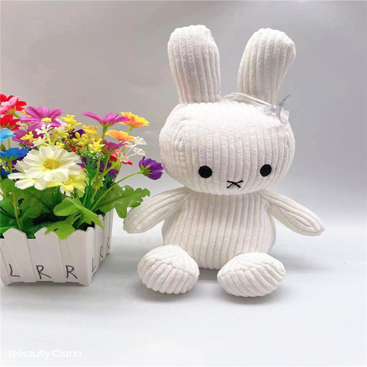 Cute Velvet Rice Rabbit Plush Toy Simulation Cartoon Doll