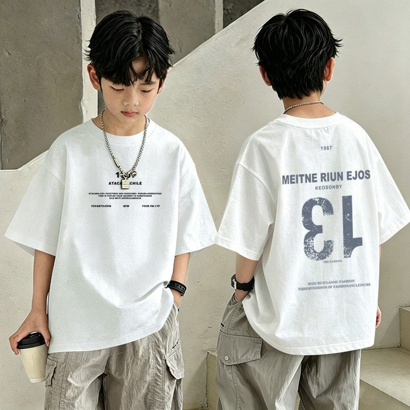 Stylish Boys' Short Sleeve T-Shirt