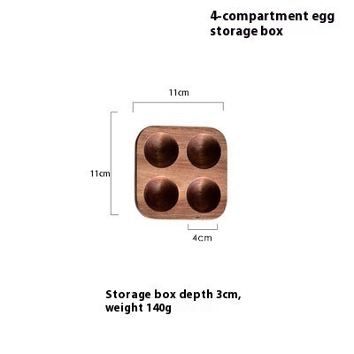 Commercial Desktop Wooden Fender Bracket Shatterproof Egg Tray
