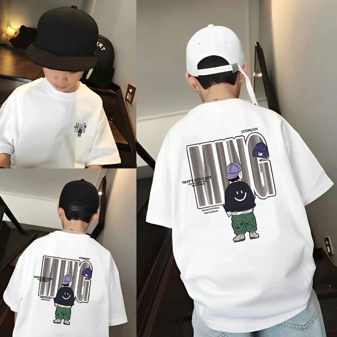 Casual  Short Sleeve T-Shirt for Boy