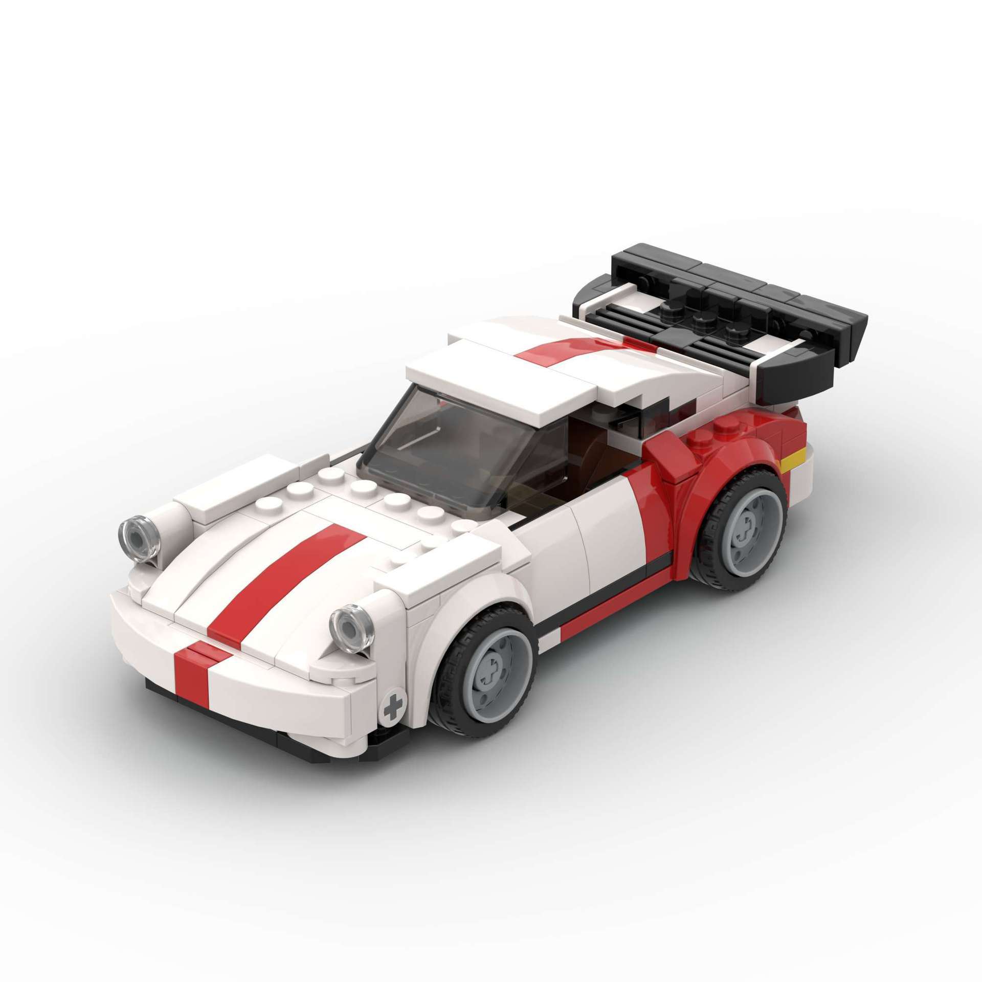 Building Block Model Assembling Racing Car Sports Car Moc Children's Educational Toys