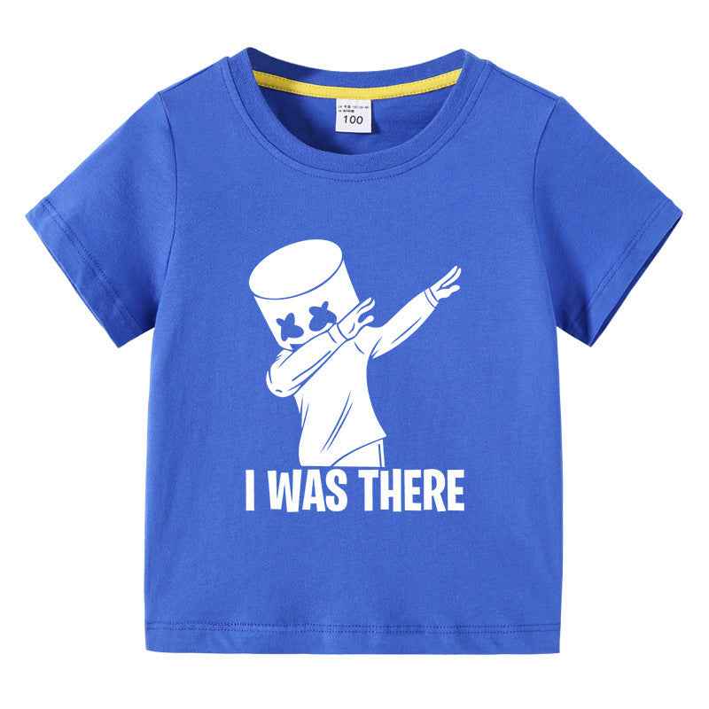 Children's summer short sleeved T-shirt