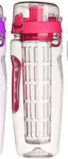 1000ml Water Fruit Bottle BPA Free Plastic Sport Fruit Infuser Water Bottles With Infuser Juice Shaker Drink Bottle Of Water - Bellarte Enchanté 1000ml Water Fruit Bottle BPA Free Plastic Sport Fruit Infuser Water Bottles With Infuser Juice Shaker Drink Bottle Of Water