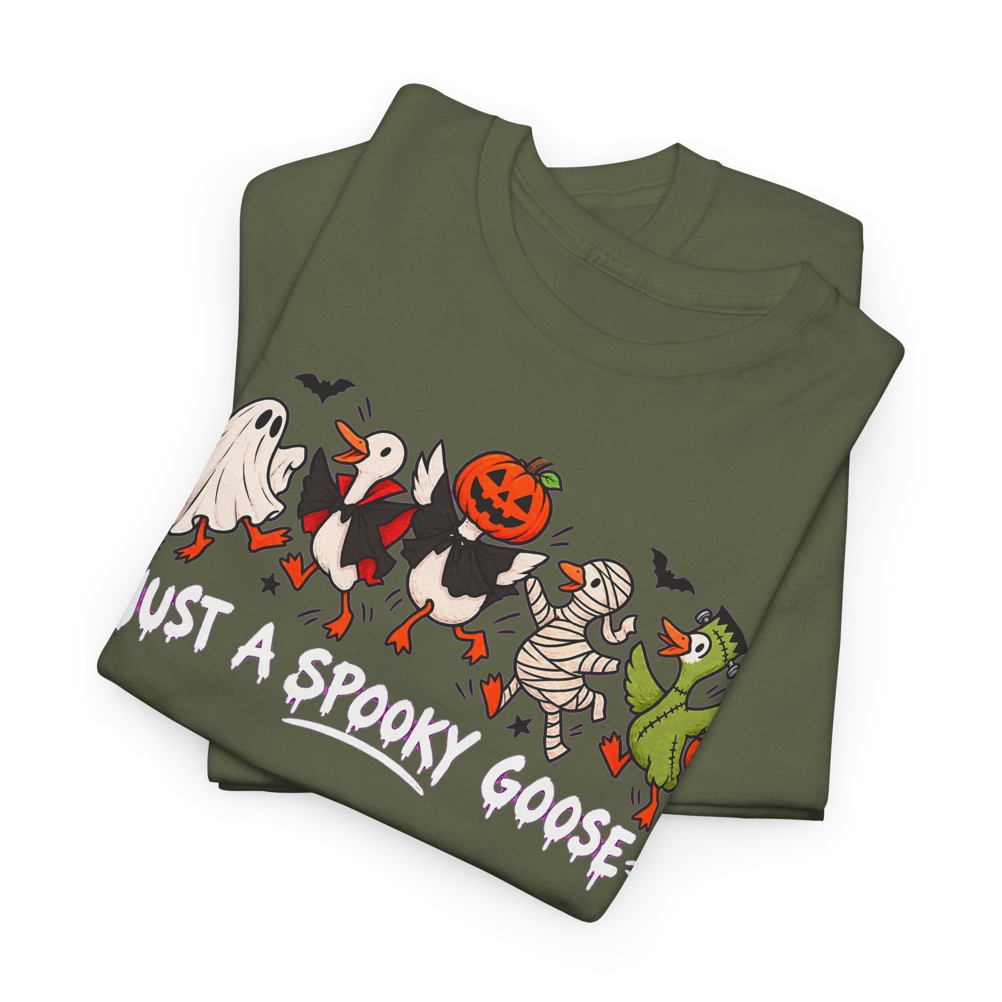 Just a Spooky Goose Halloween T-Shirt
