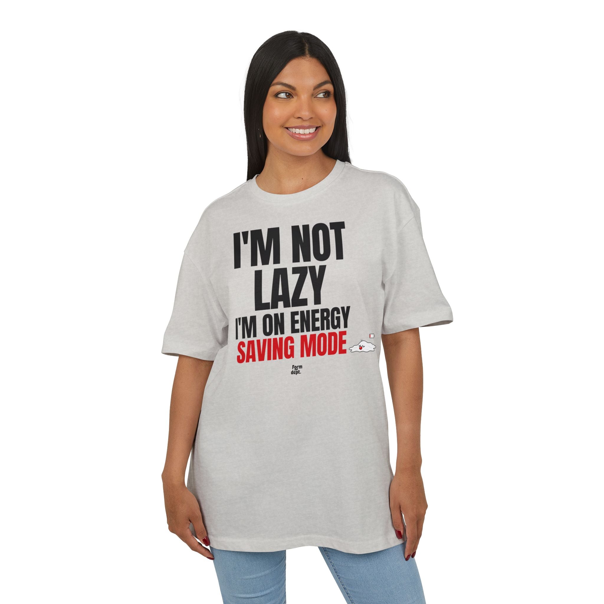 I'm Not Lazy I'm on Energy Saving Mode Funny Graphic Tee