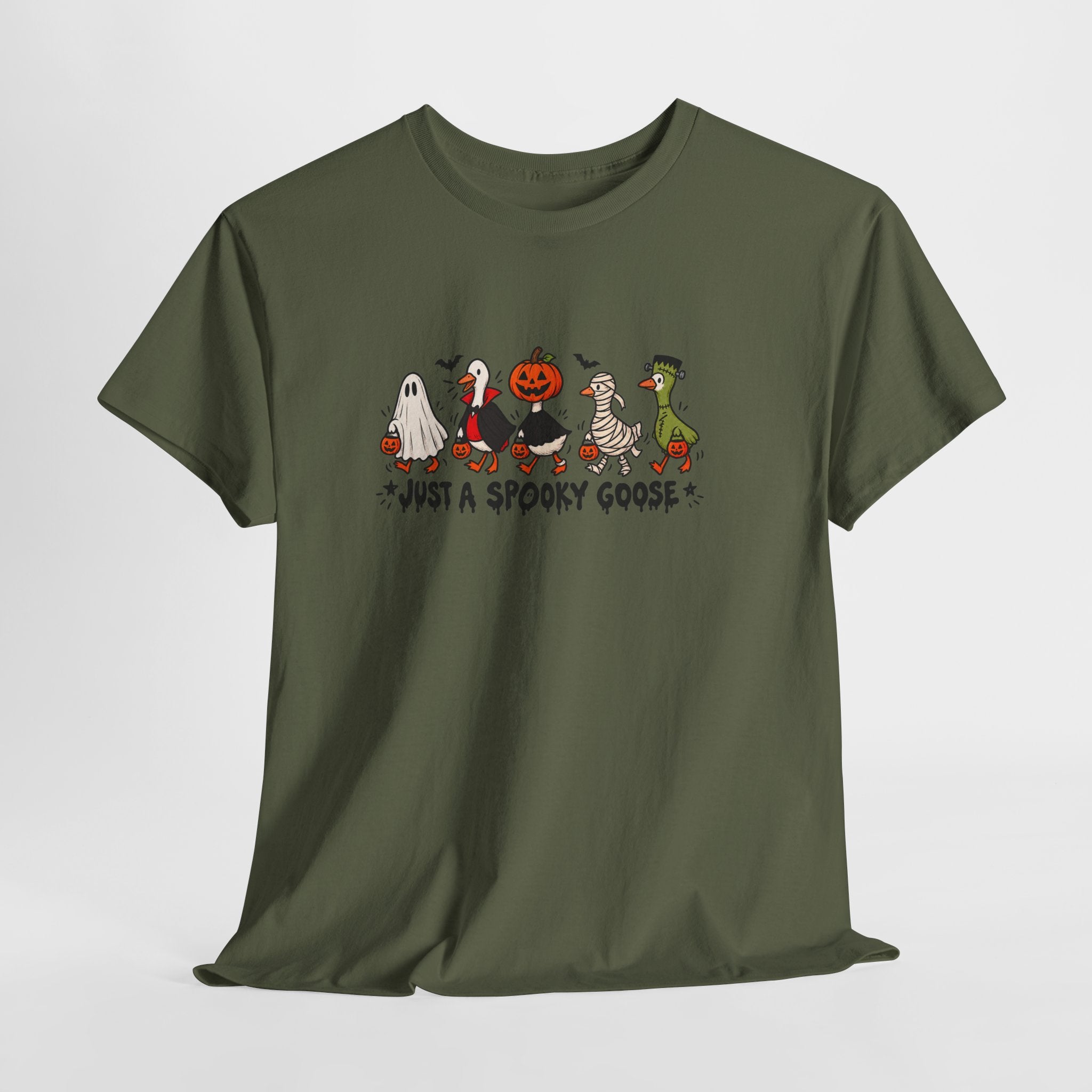 Just a Spooky Goose Halloween T-Shirt
