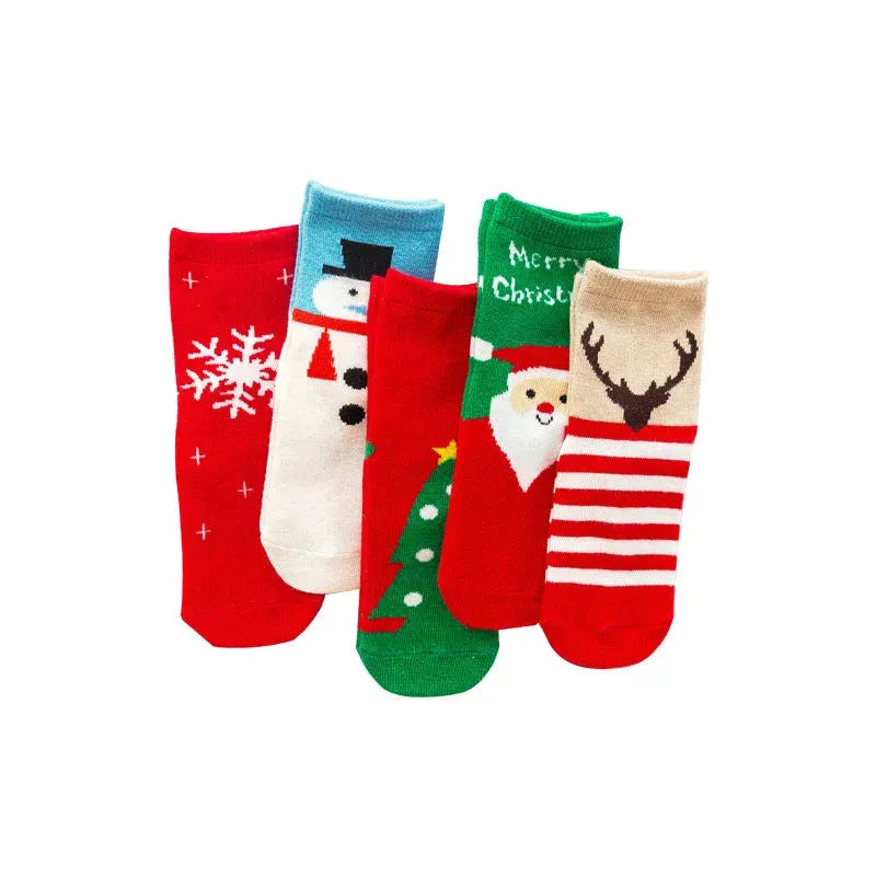 Children's Fashion Simple Mid-calf Christmas Stockings - Bella Enchanté