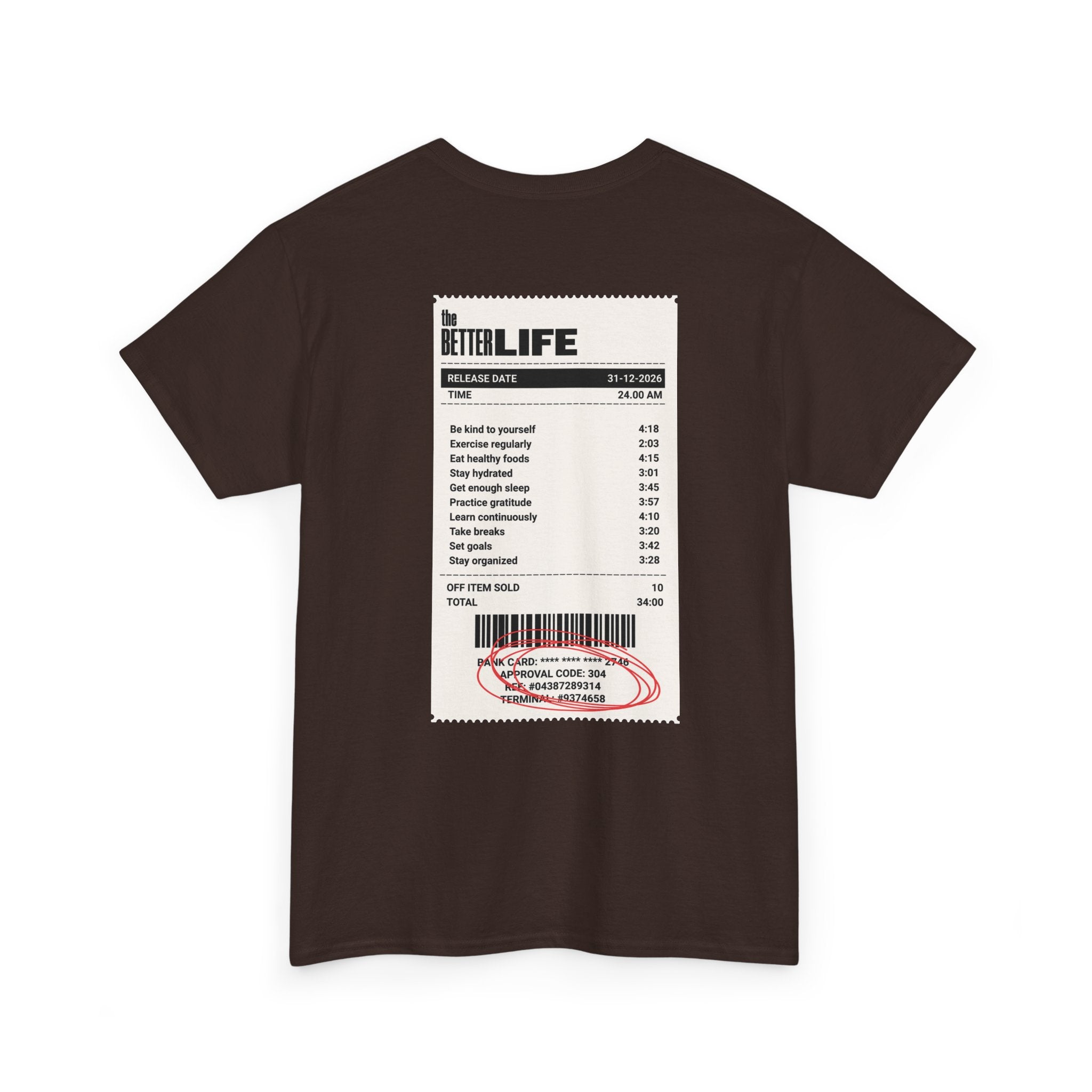 The Afterlife Barcode Graphic T-Shirt