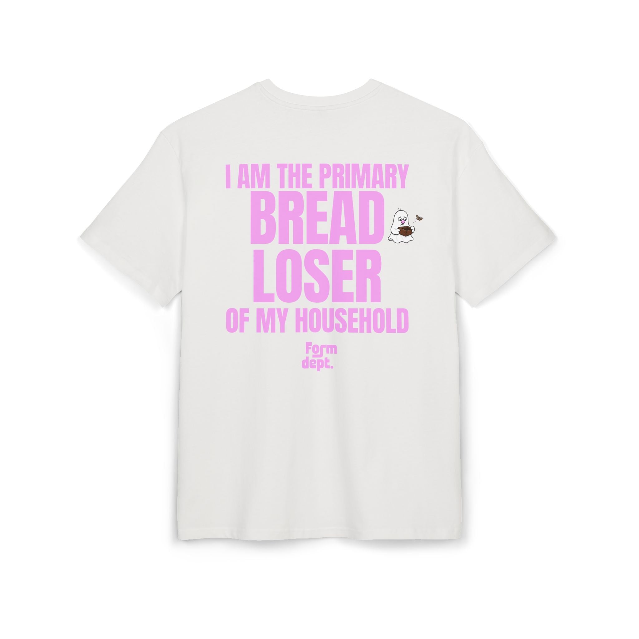 Bread Loser Graphic Tee – “I Am the Primary Bread Loser of My Household”