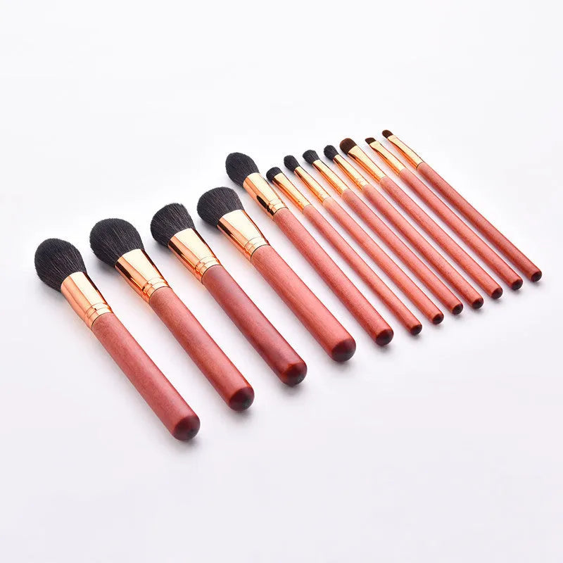 12 Pcs Makeup Brushes Set Handmade - Bellarte Enchanté 12 Pcs Makeup Brushes Set Handmade