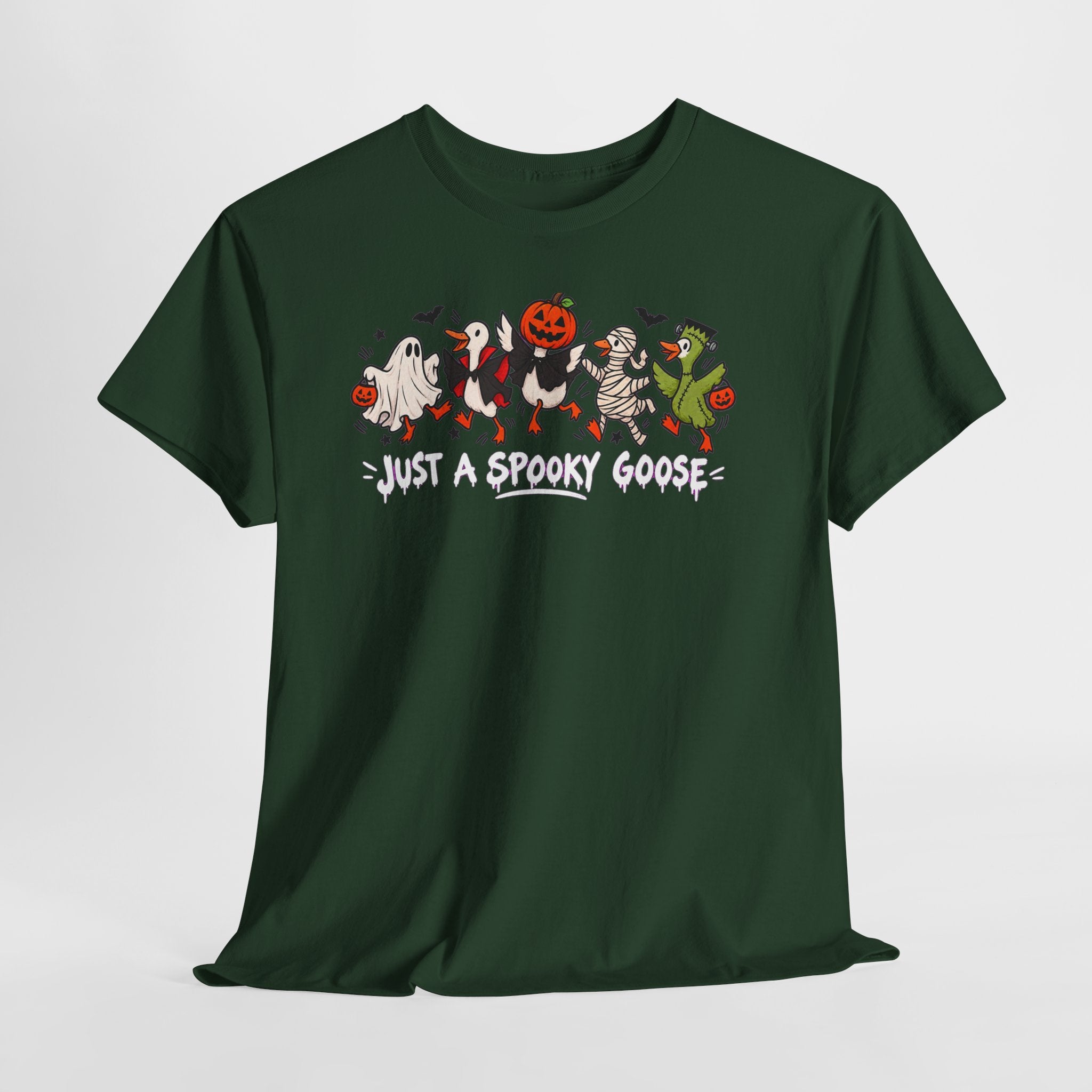 Just a Spooky Goose Halloween T-Shirt