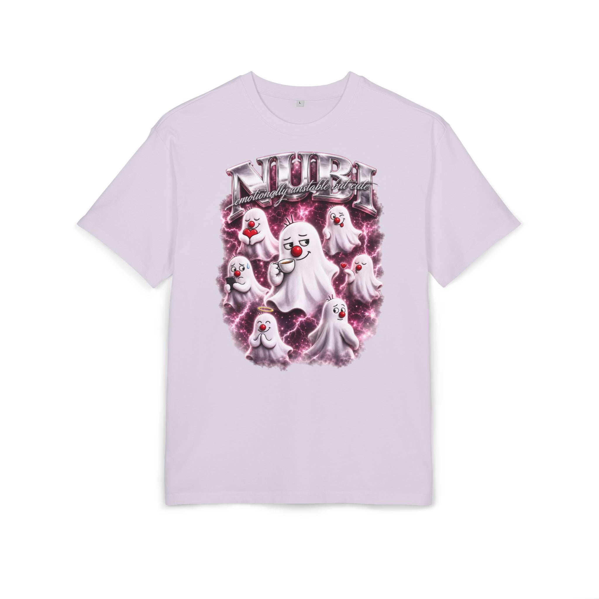 Spooky Ghost Halloween Oversized T-Shirt