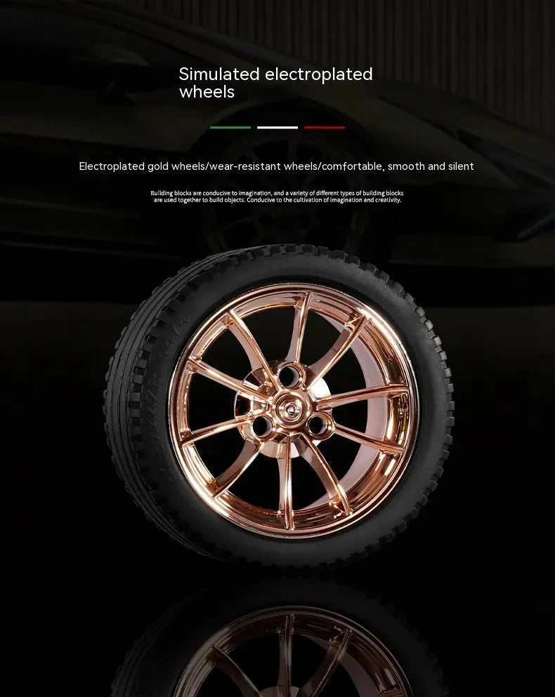 13057 Sports Car Building Blocks Assembled Educational Toys - Bellarte Enchanté 13057 Sports Car Building Blocks Assembled Educational Toys