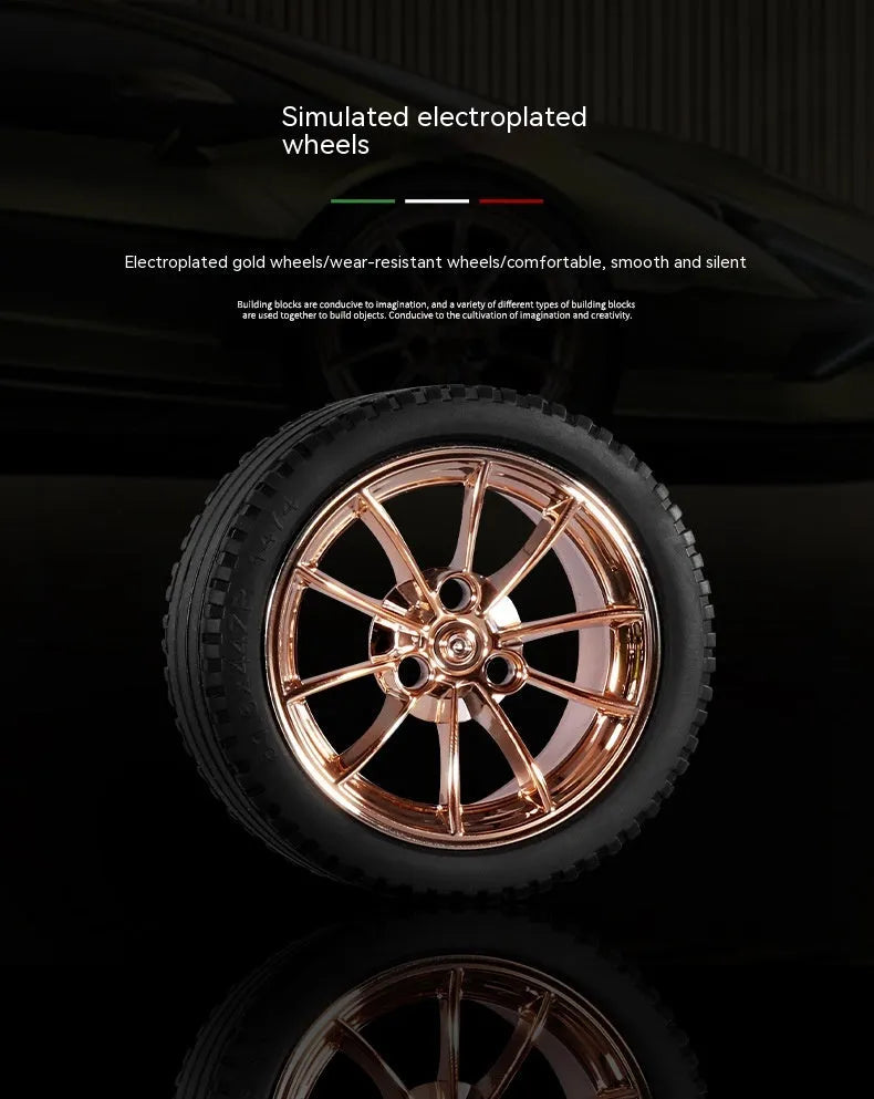 13057 Sports Car Building Blocks Assembled Educational Toys - Bellarte Enchanté 13057 Sports Car Building Blocks Assembled Educational Toys