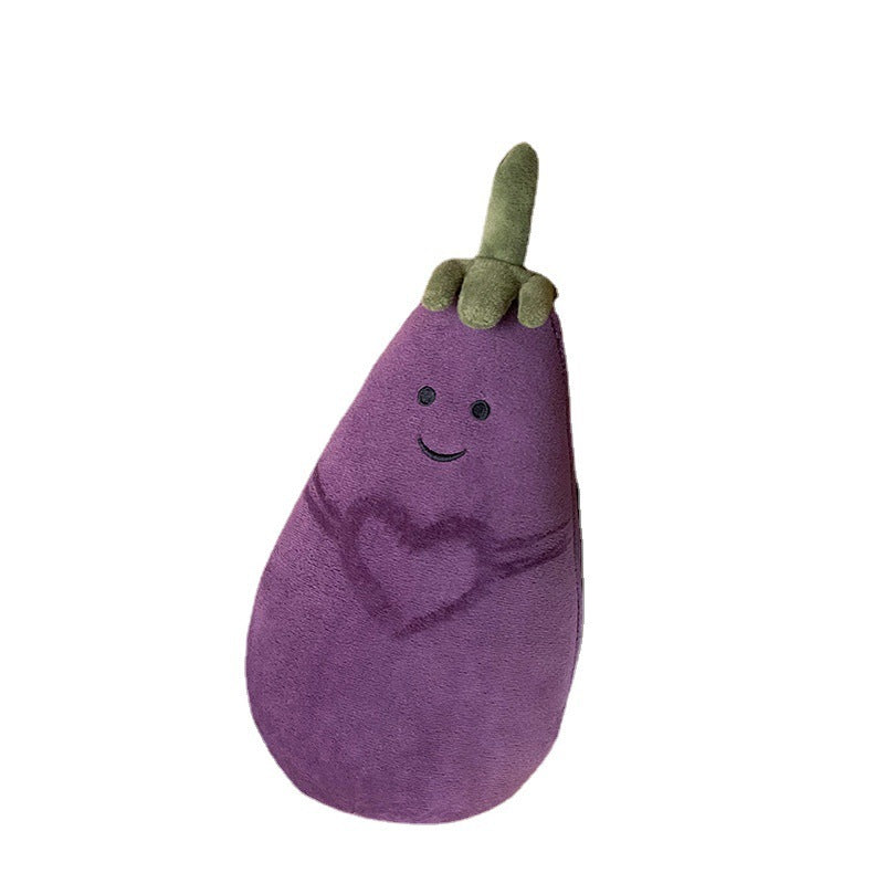 Mr. Eggplant Doll Plush ToyPillow Creative