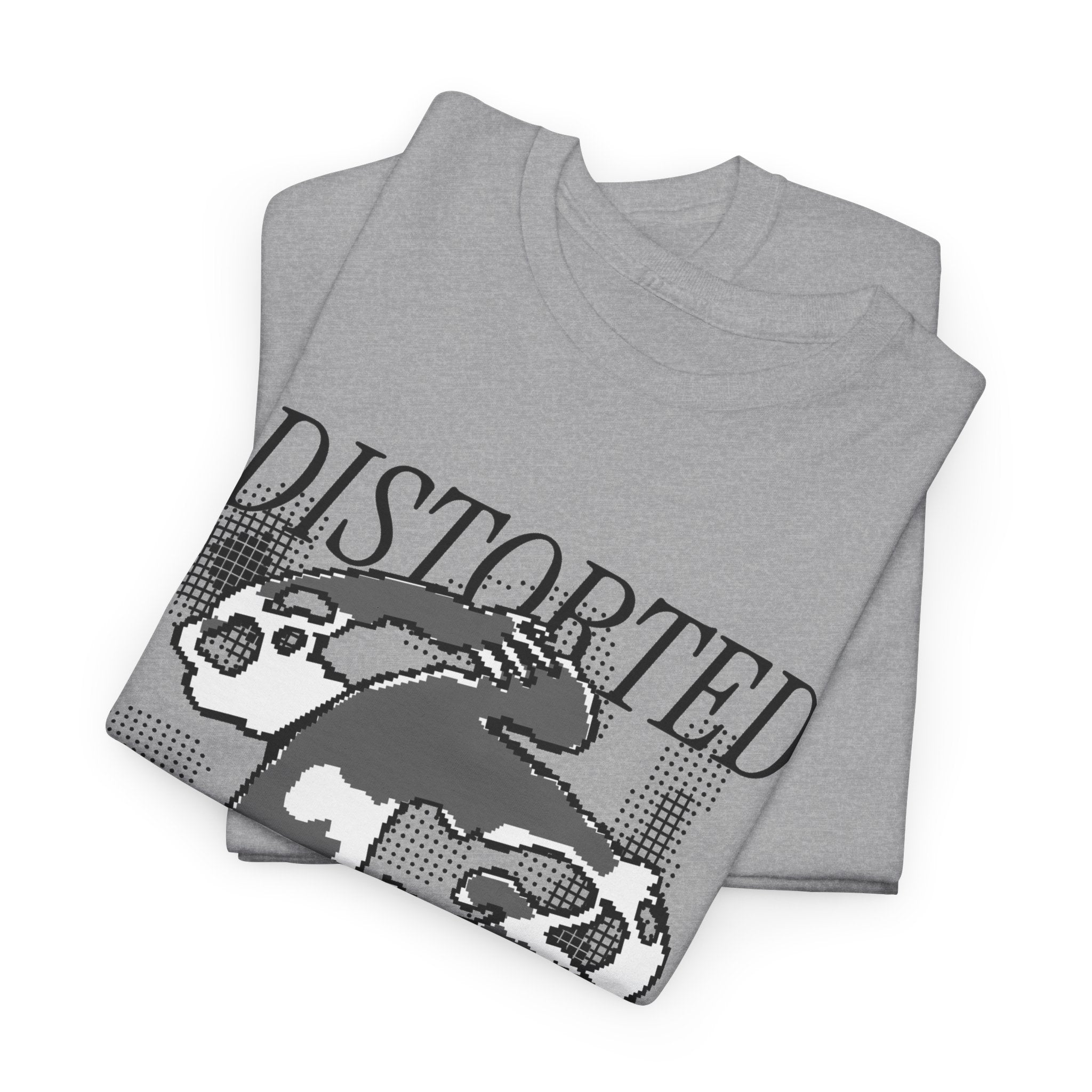 Distorted Future Retro Punk Graphic Tee