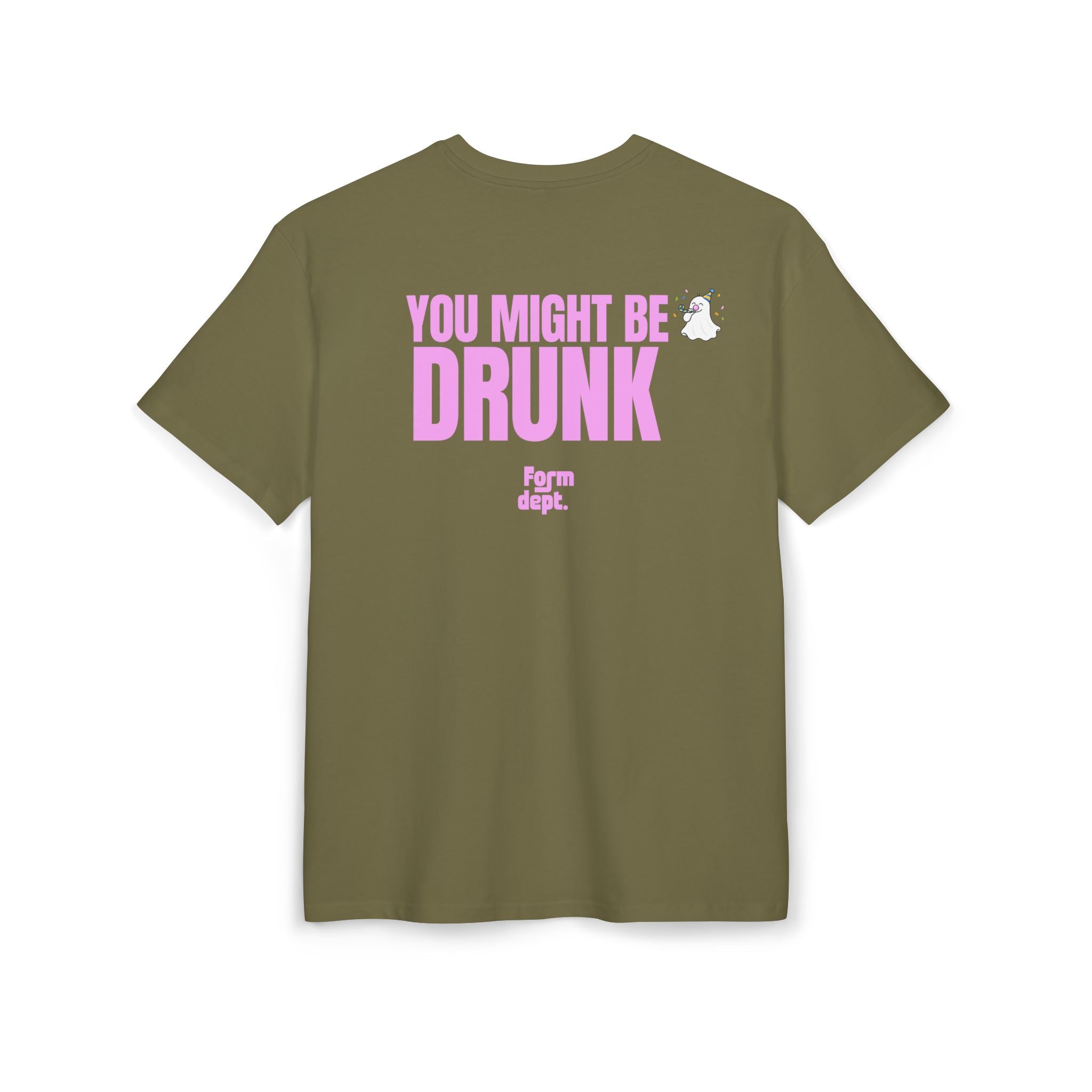 You Might Be Drunk Pink Funny T-Shirt Oversized