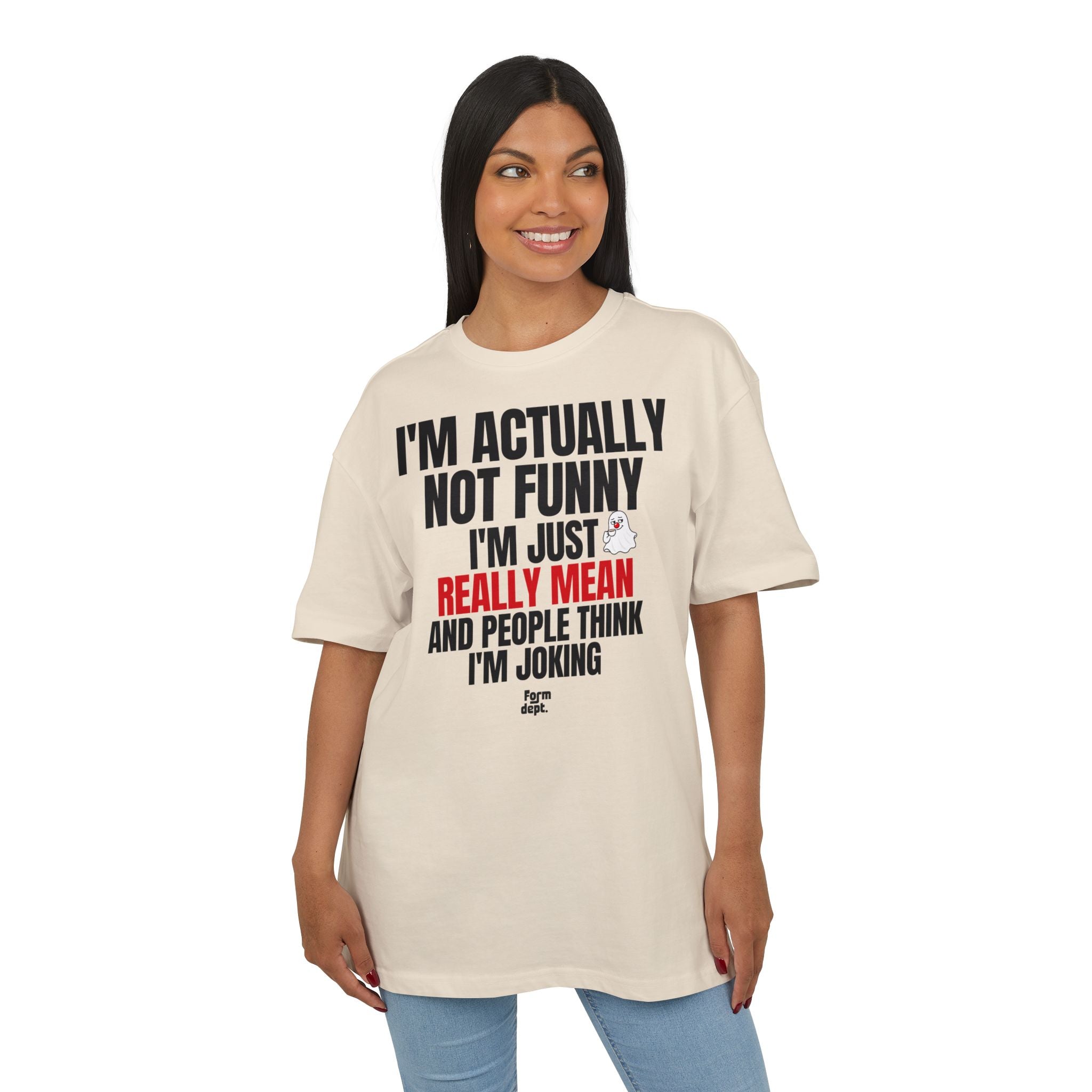 I'm Actually Not Funny Really Mean Graphic T-Shirt