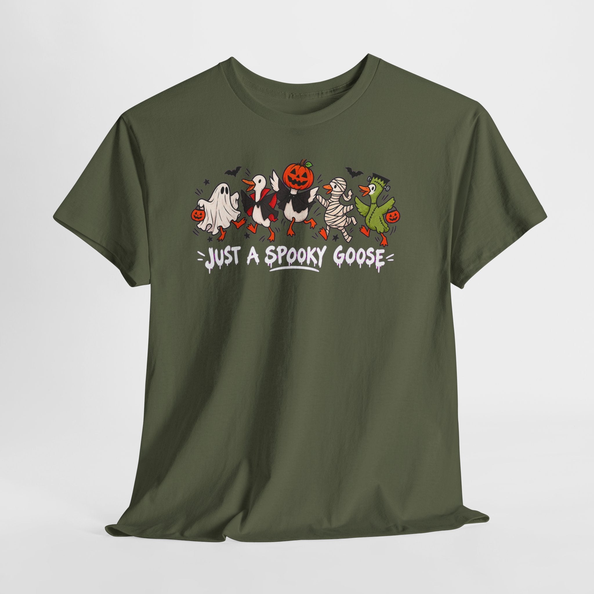 Just a Spooky Goose Halloween T-Shirt