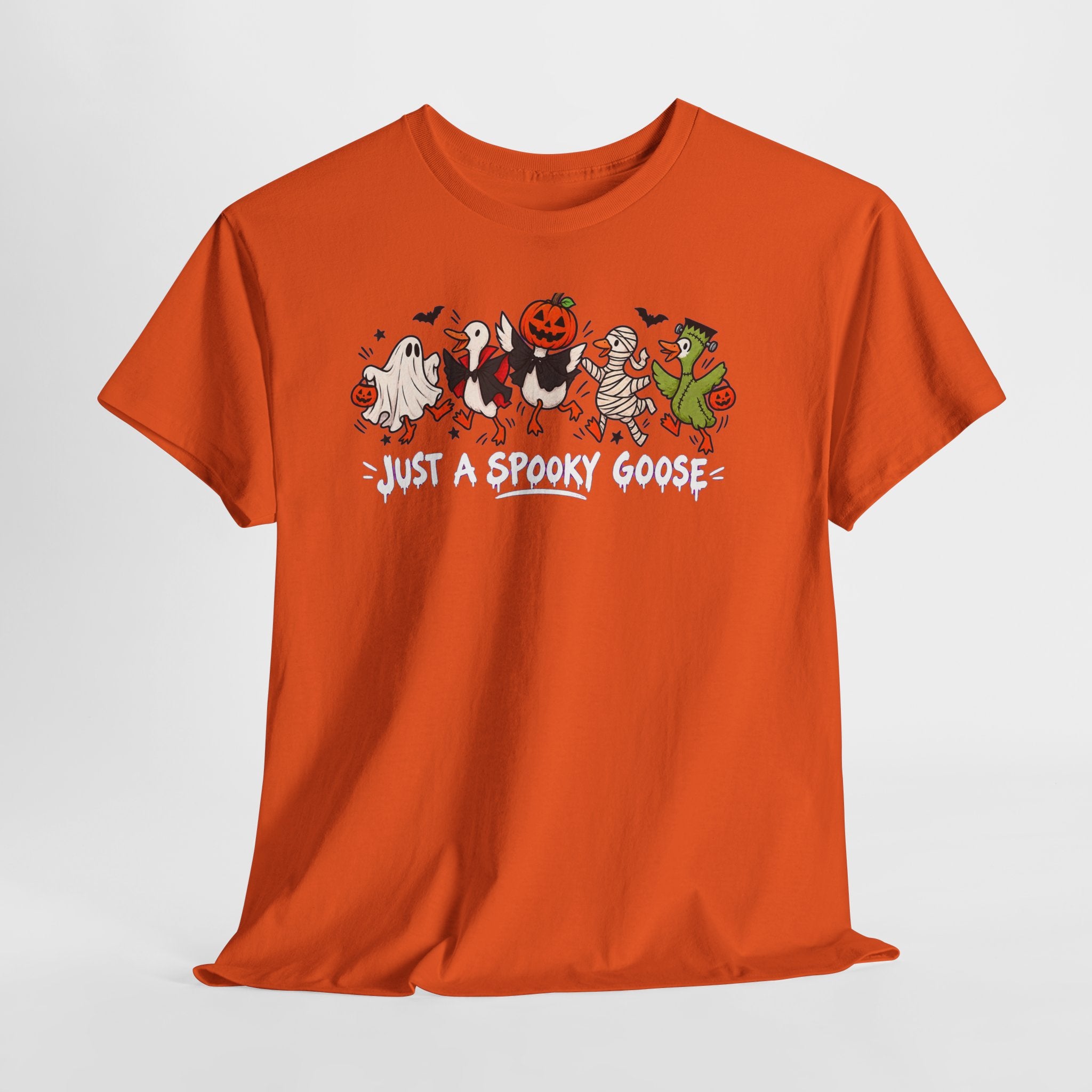 Just a Spooky Goose Halloween T-Shirt
