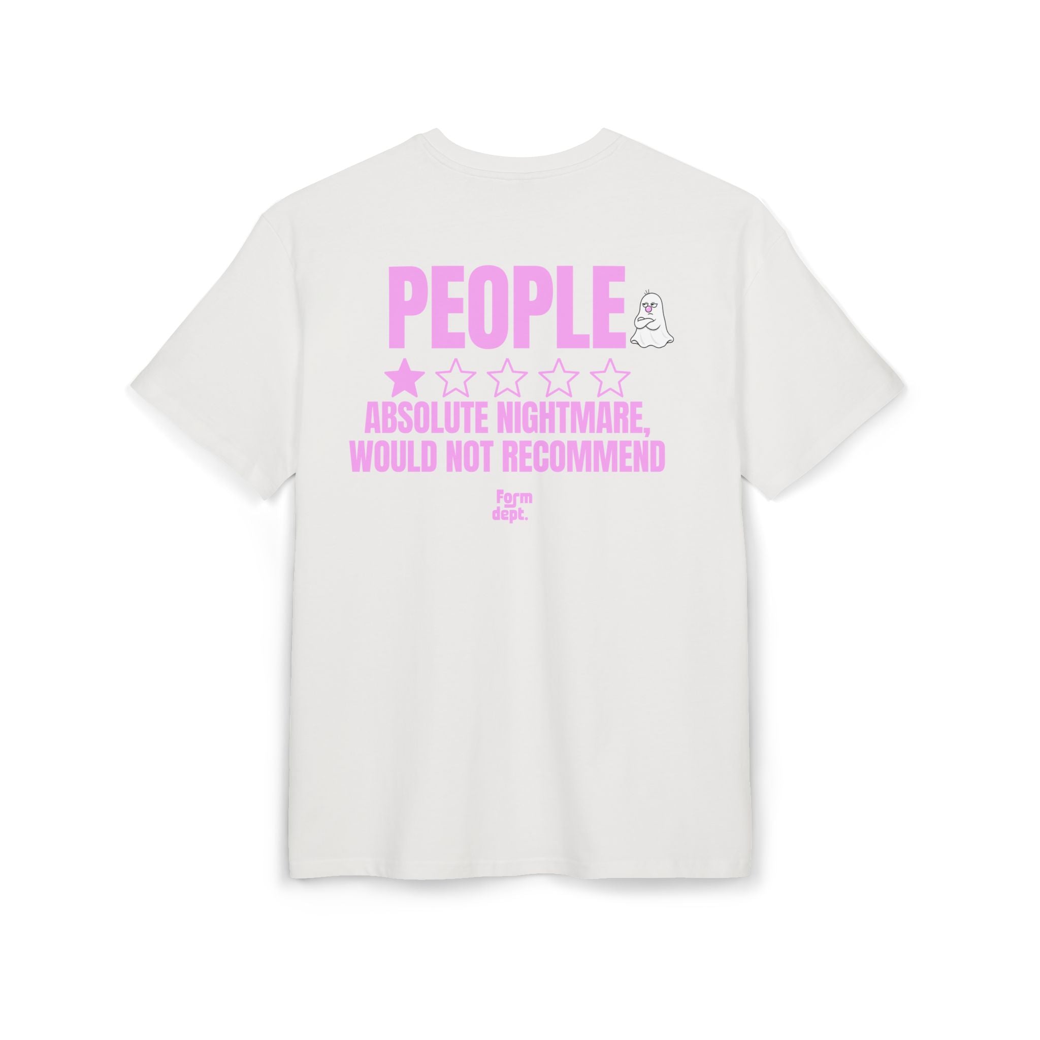 Unisex People Are an Absolute Nightmare  Funny T-Shirt Oversized
