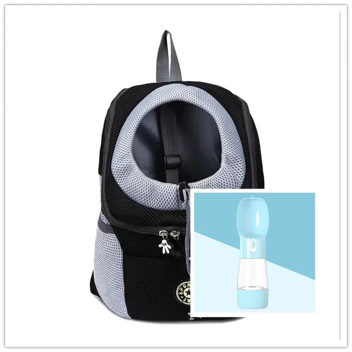 Pet Dog Carrier Carrier For Dogs Backpack Out Double Shoulder Portable Travel Outdoor Carrier Bag Mesh - Bella Enchanté