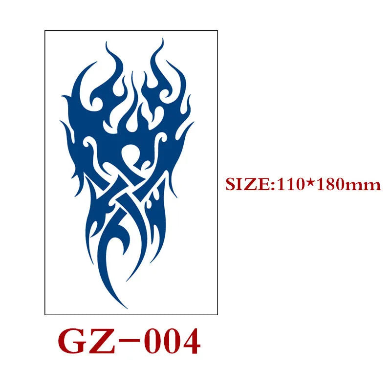 Saft Tattoo Aufkleber Semi-permanente Kräuter Tattoo Aufkleber