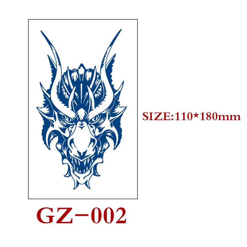 Saft Tattoo Aufkleber Semi-permanente Kräuter Tattoo Aufkleber