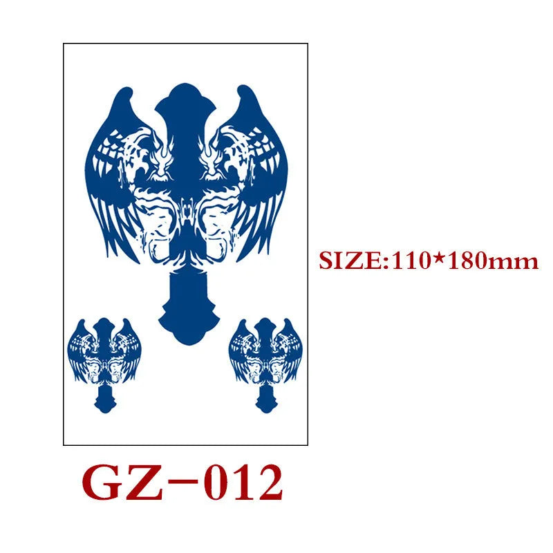 Saft Tattoo Aufkleber Semi-permanente Kräuter Tattoo Aufkleber