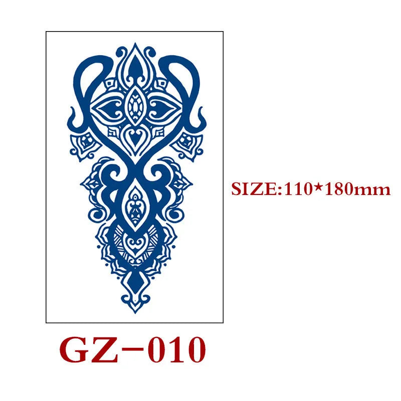 Saft Tattoo Aufkleber Semi-permanente Kräuter Tattoo Aufkleber