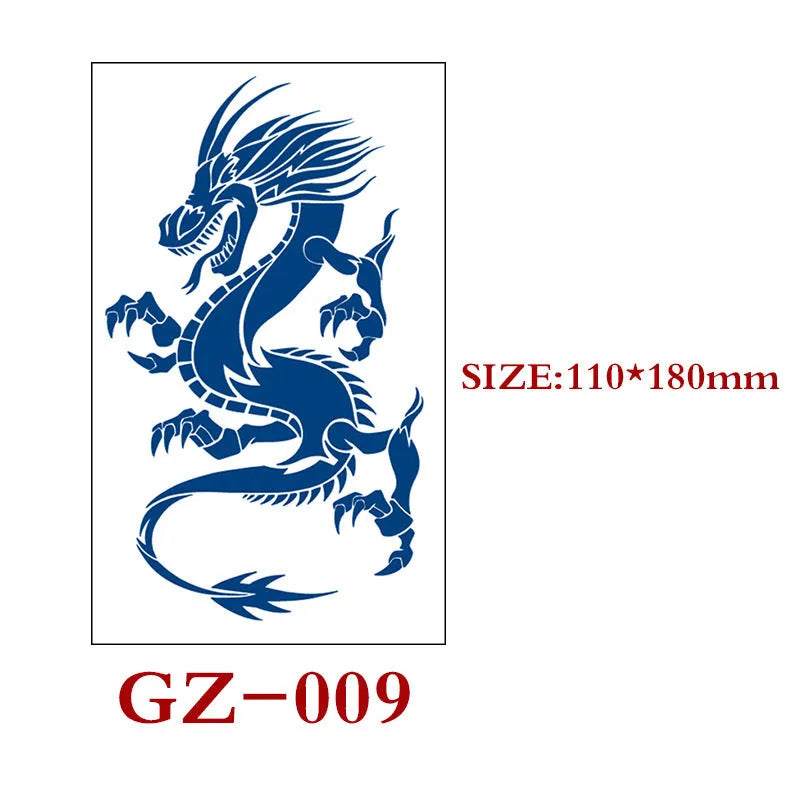 Saft Tattoo Aufkleber Semi-permanente Kräuter Tattoo Aufkleber