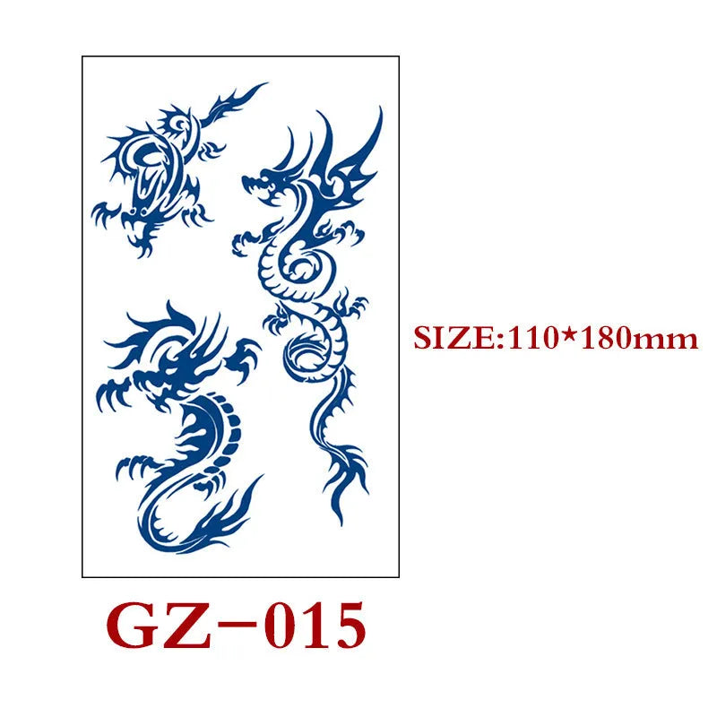 Saft Tattoo Aufkleber Semi-permanente Kräuter Tattoo Aufkleber