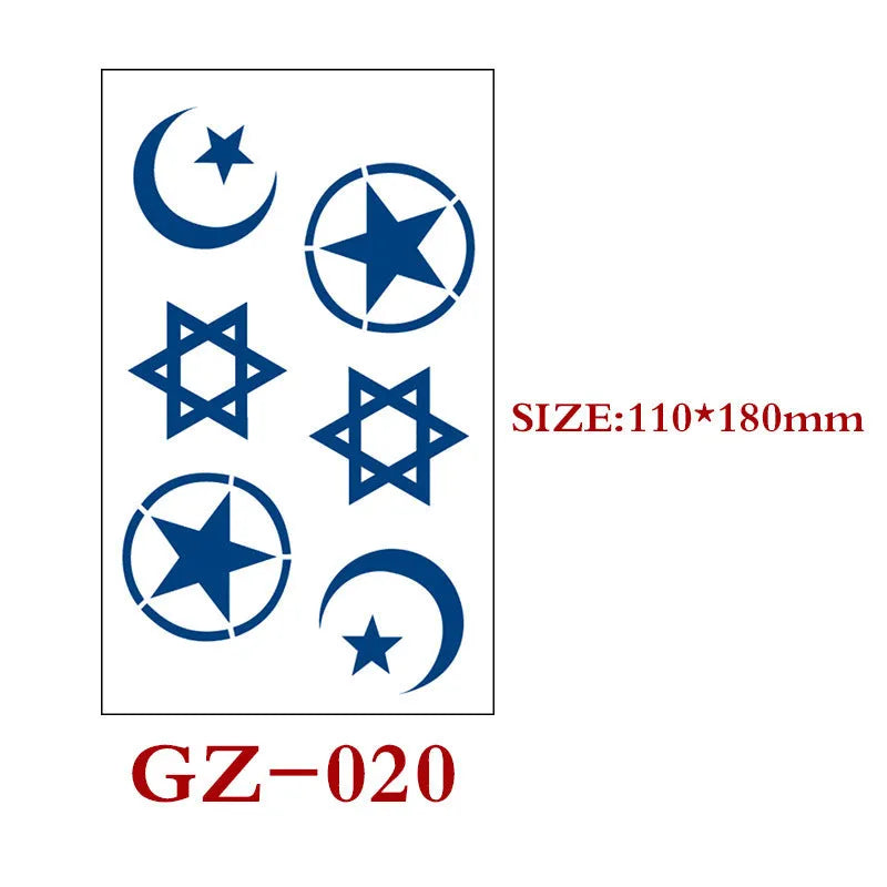 Saft Tattoo Aufkleber Semi-permanente Kräuter Tattoo Aufkleber