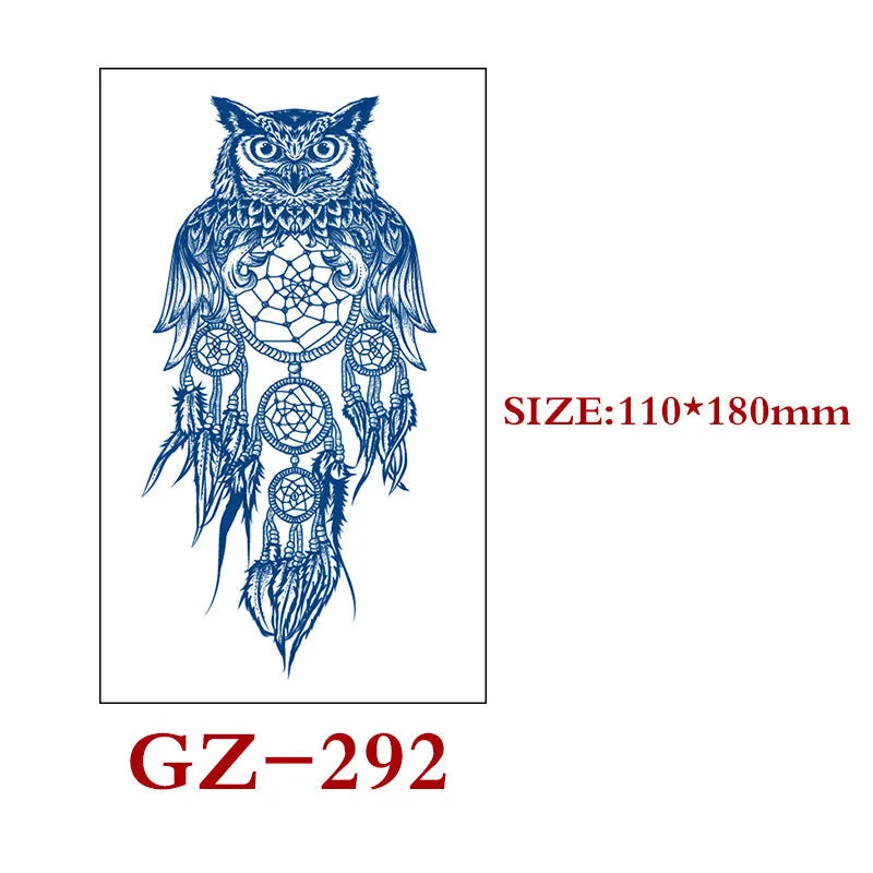 Saft Tattoo Aufkleber Semi-permanente Kräuter Tattoo Aufkleber