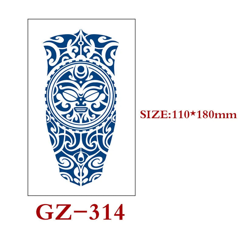 Saft Tattoo Aufkleber Semi-permanente Kräuter Tattoo Aufkleber