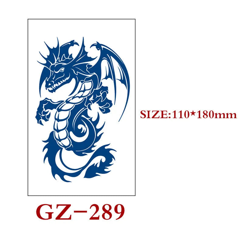 Saft Tattoo Aufkleber Semi-permanente Kräuter Tattoo Aufkleber