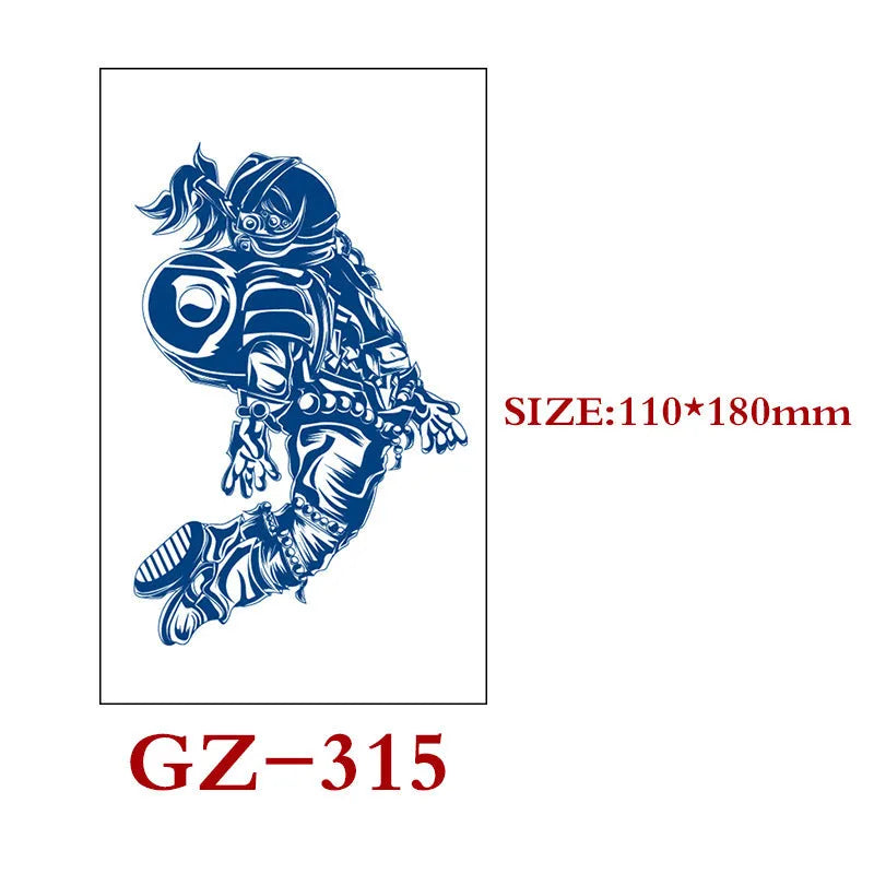 Saft Tattoo Aufkleber Semi-permanente Kräuter Tattoo Aufkleber