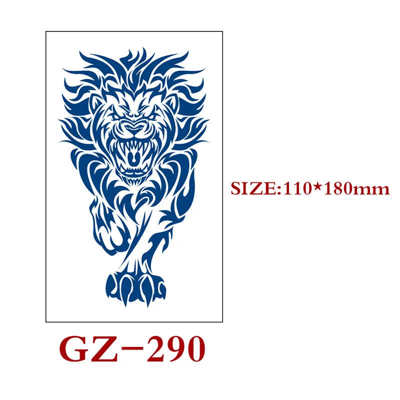 Saft Tattoo Aufkleber Semi-permanente Kräuter Tattoo Aufkleber