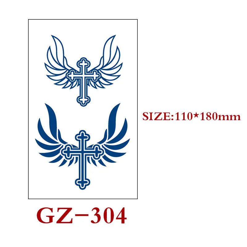 Saft Tattoo Aufkleber Semi-permanente Kräuter Tattoo Aufkleber