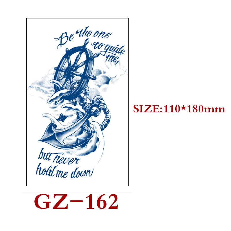 Saft Tattoo Aufkleber Semi-permanente Kräuter Tattoo Aufkleber