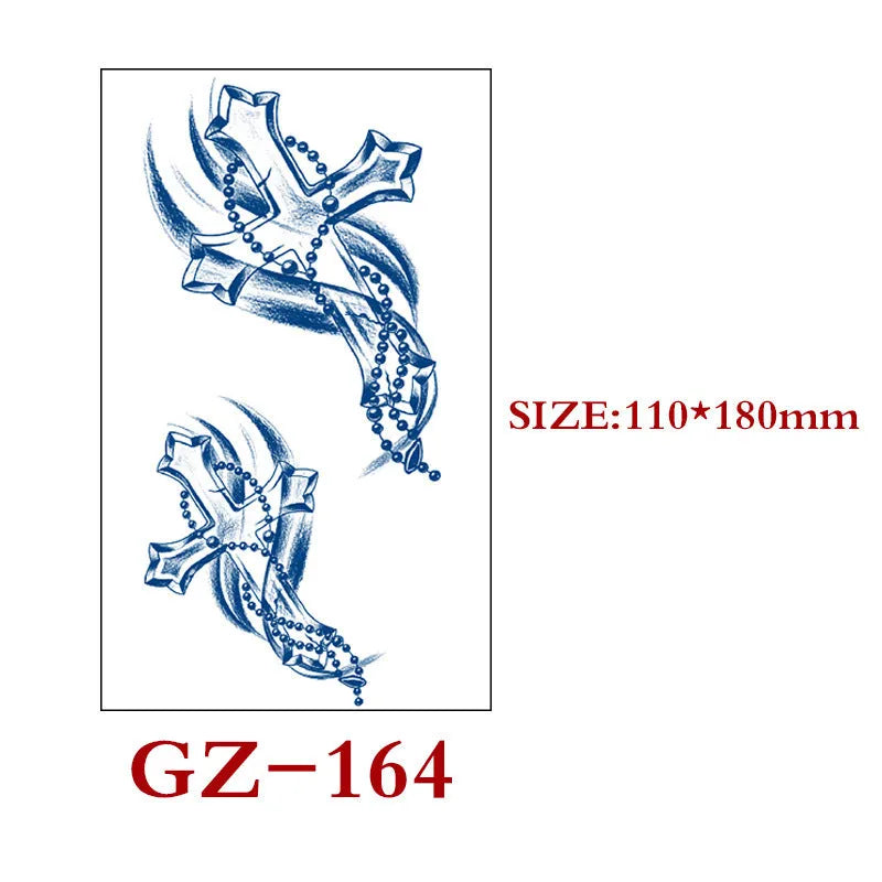 Saft Tattoo Aufkleber Semi-permanente Kräuter Tattoo Aufkleber