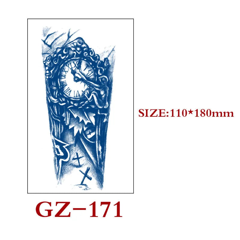 Saft Tattoo Aufkleber Semi-permanente Kräuter Tattoo Aufkleber