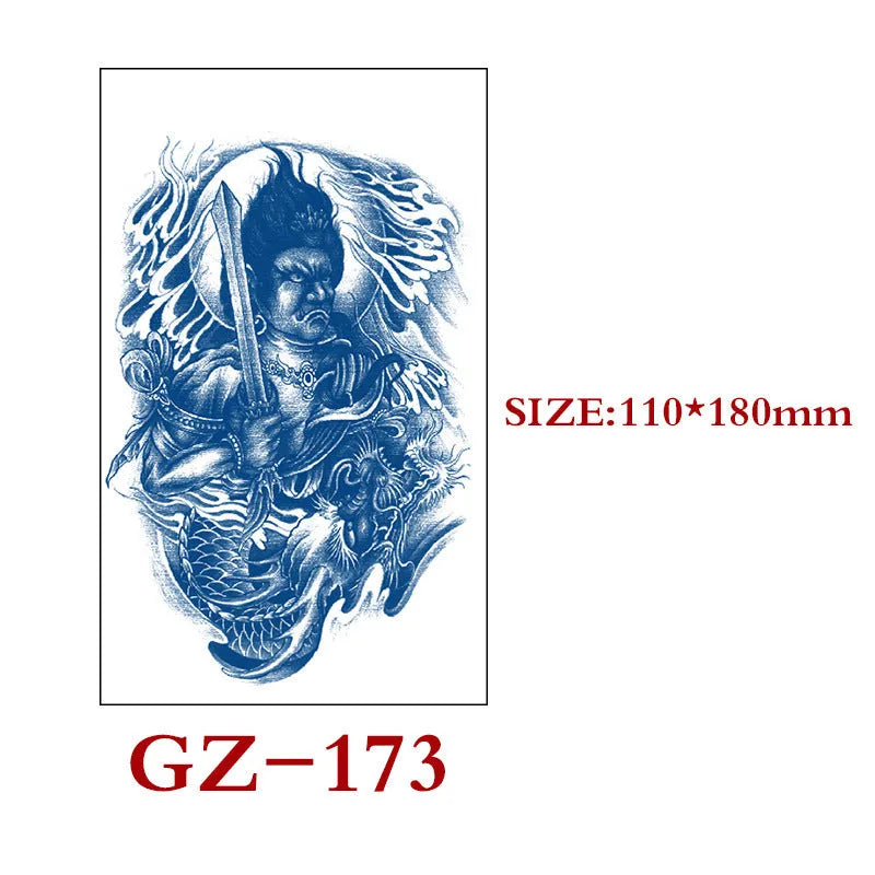 Saft Tattoo Aufkleber Semi-permanente Kräuter Tattoo Aufkleber