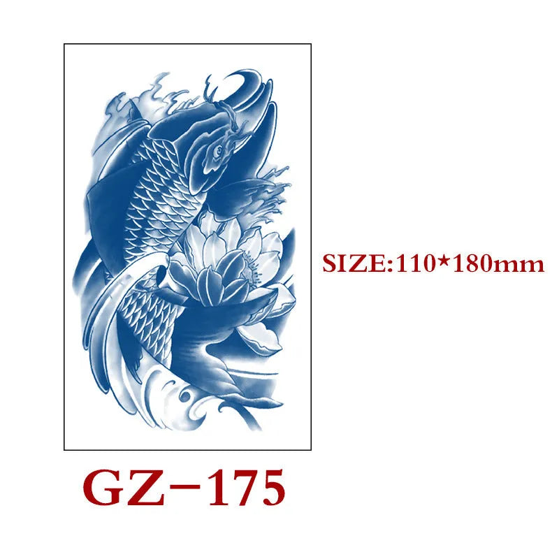 Saft Tattoo Aufkleber Semi-permanente Kräuter Tattoo Aufkleber