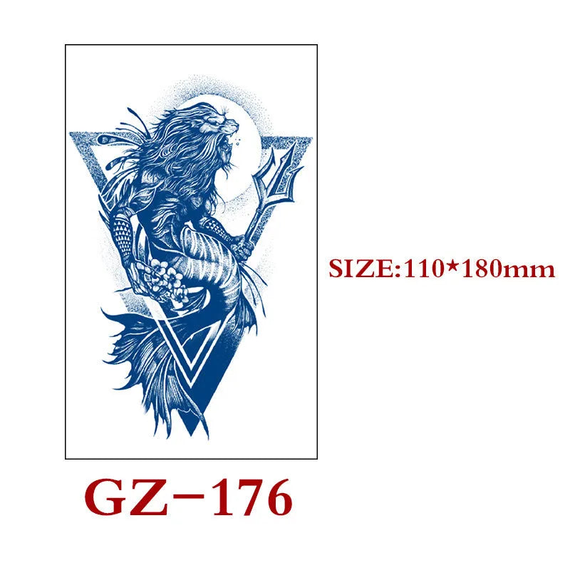 Saft Tattoo Aufkleber Semi-permanente Kräuter Tattoo Aufkleber