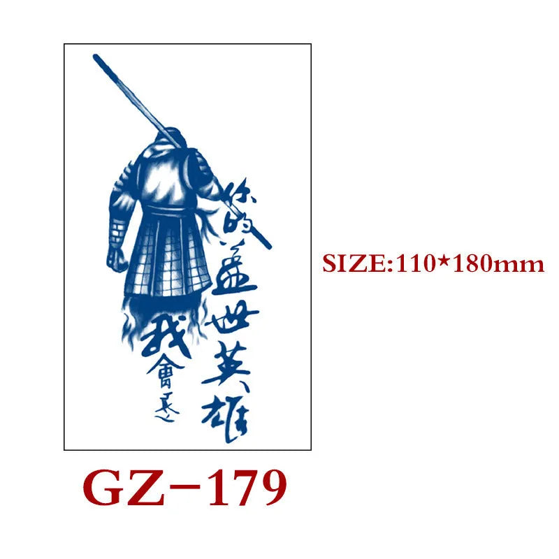 Saft Tattoo Aufkleber Semi-permanente Kräuter Tattoo Aufkleber