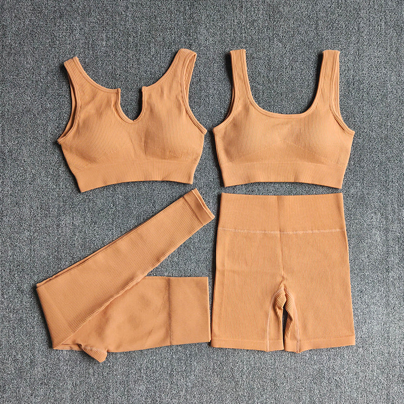 Two-Piece Sports Fitness Wicking Trousers