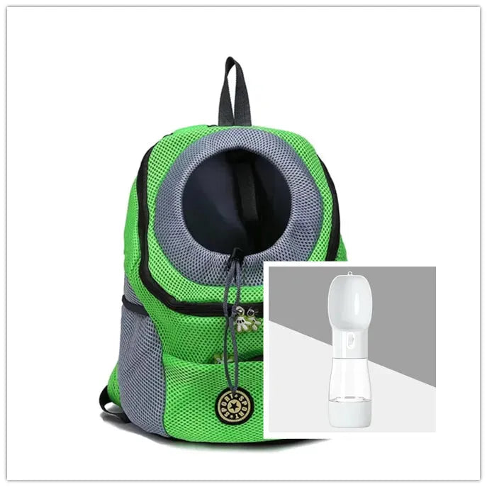 Pet Dog Carrier Carrier For Dogs Backpack Out Double Shoulder Portable Travel Outdoor Carrier Bag Mesh - Bella Enchanté