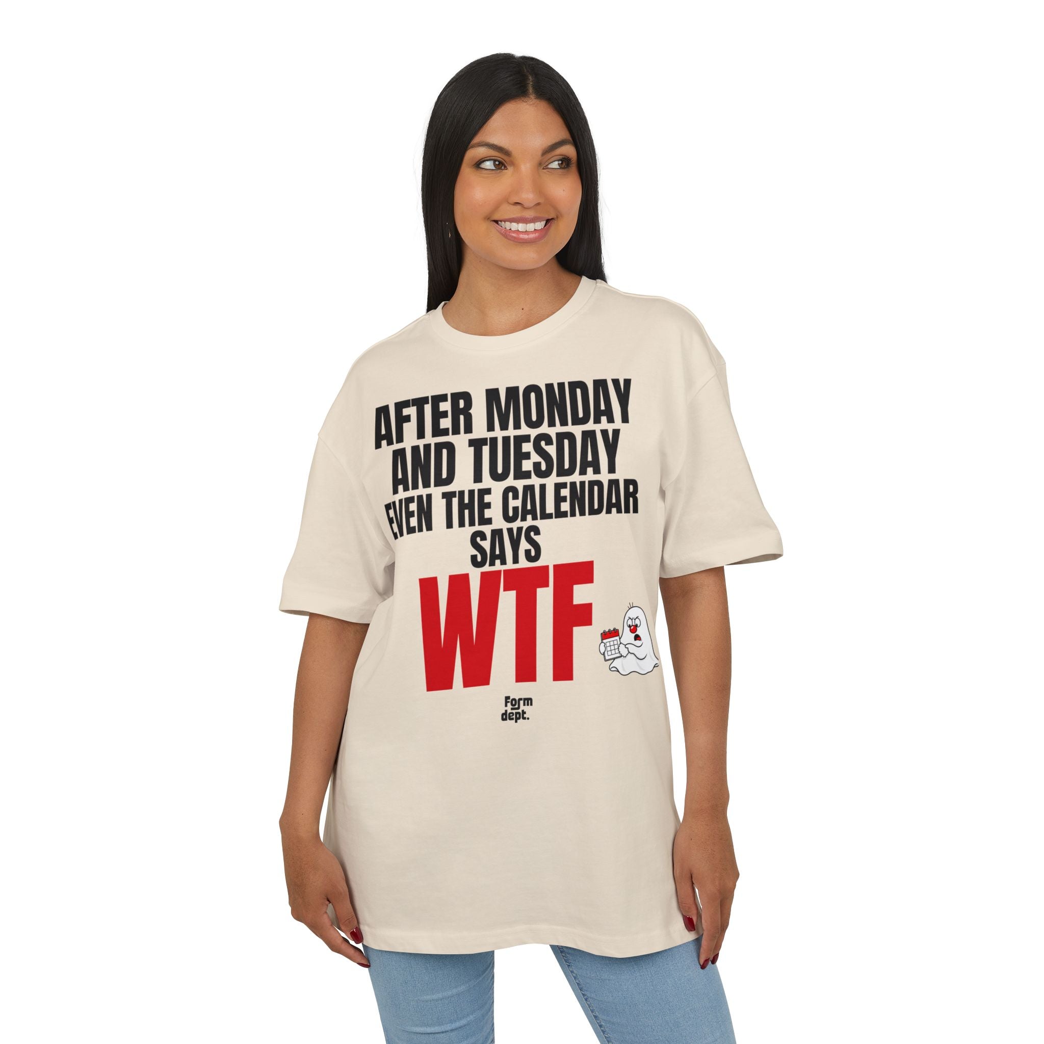 After Monday and Tuesday WTF Funny Graphic Tee